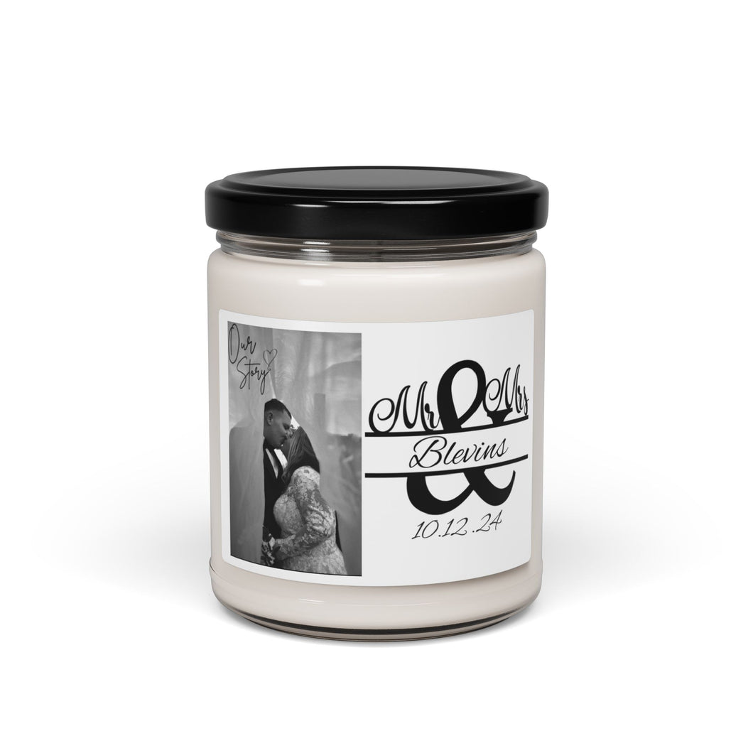 Scented Candle | Our Story & Custom Name/Date