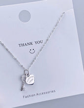 Load image into Gallery viewer, Love key Pendant Necklace
