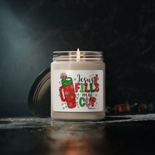 Load image into Gallery viewer, Scented Candle | Jesus Fills My Cup Psalm 23:5
