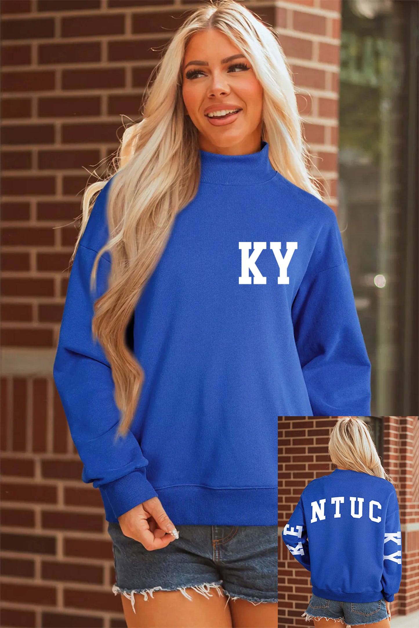 Blue Kentucky Sweatshirt