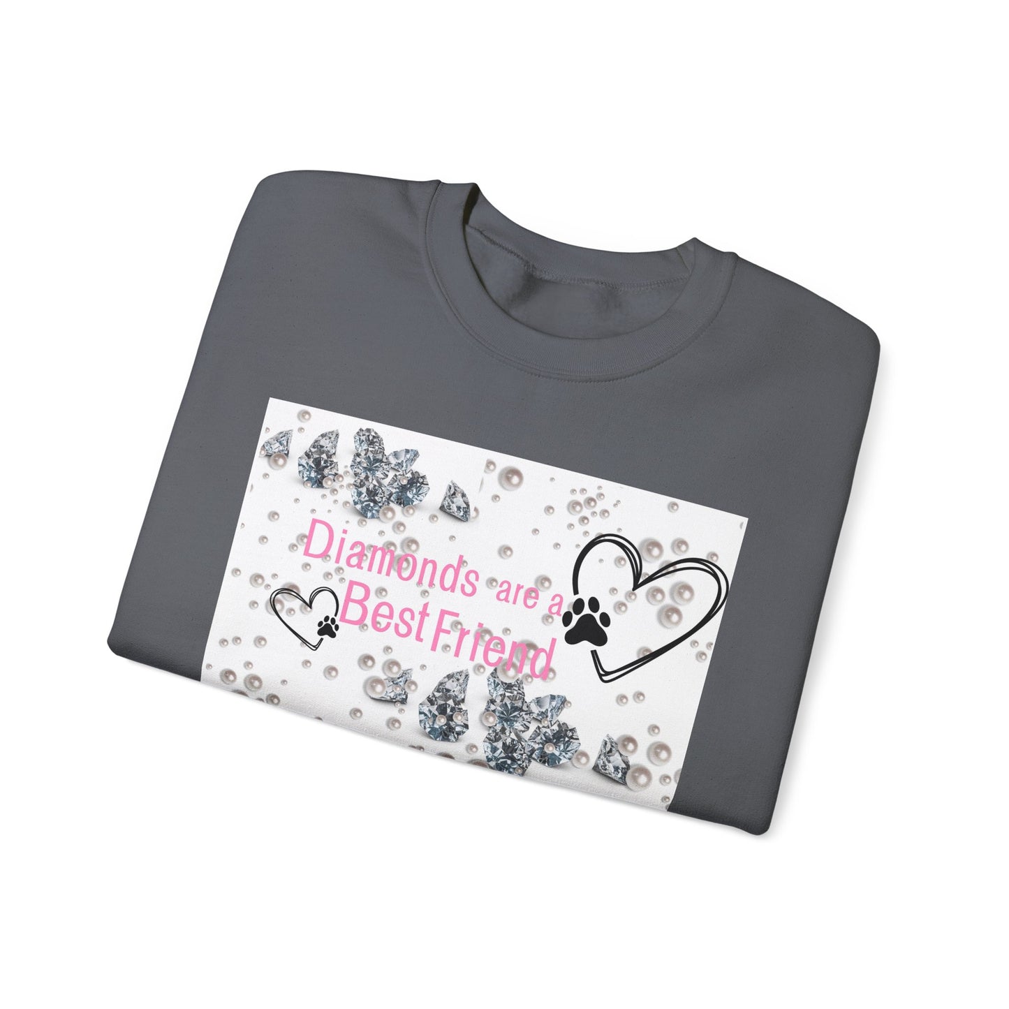 Crewneck | Diamonds Are A Paw Best Friend