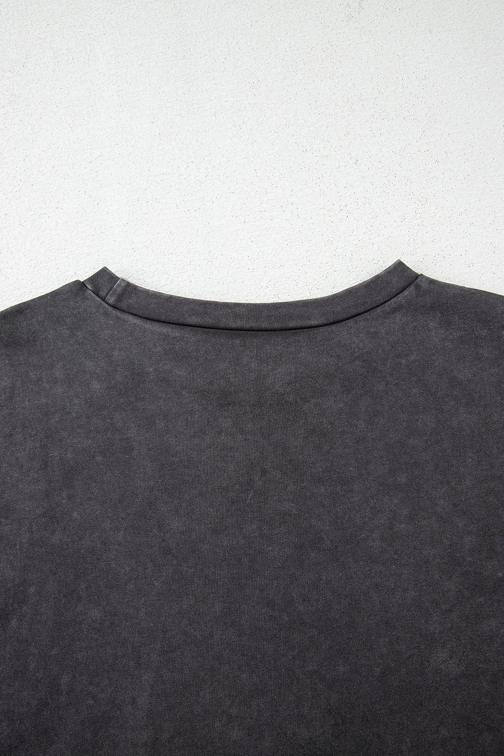 Vintage Cheetah Printed Mineral Wash Graphic Tee