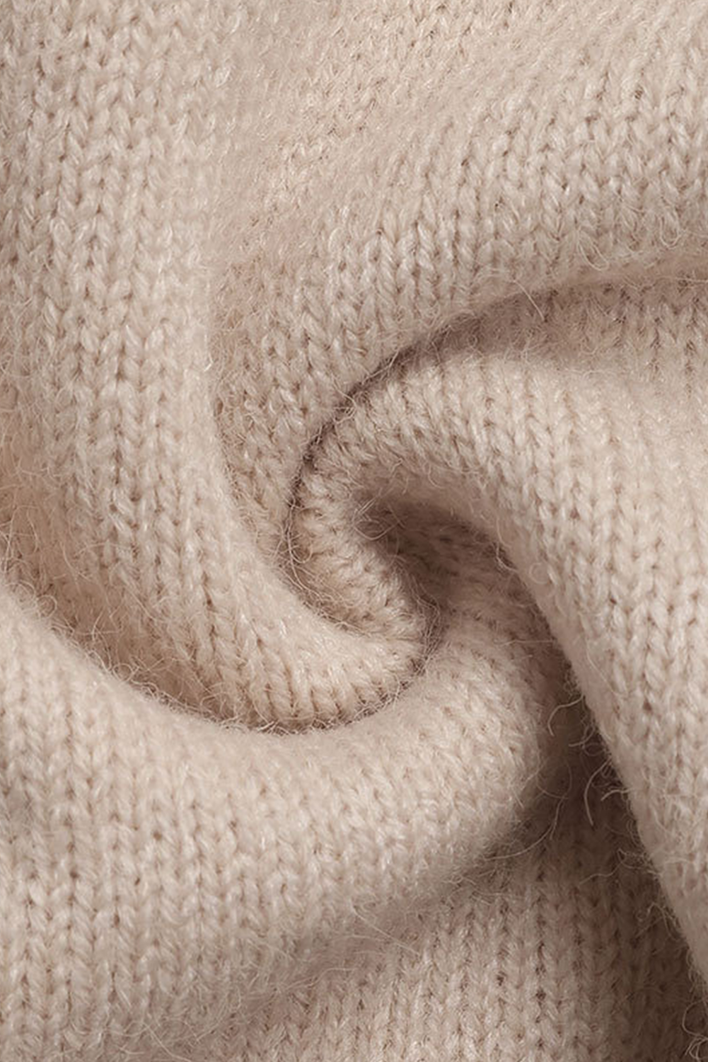 Heart Print Lace Splicing V Neck Sweater