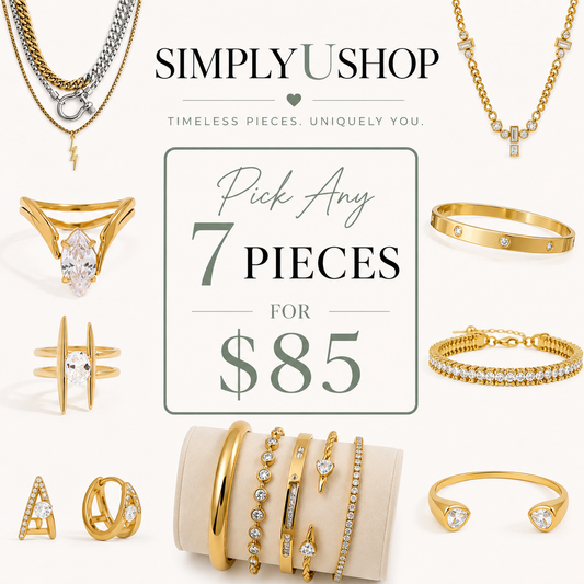 Pick Any 7 Pieces for $85!