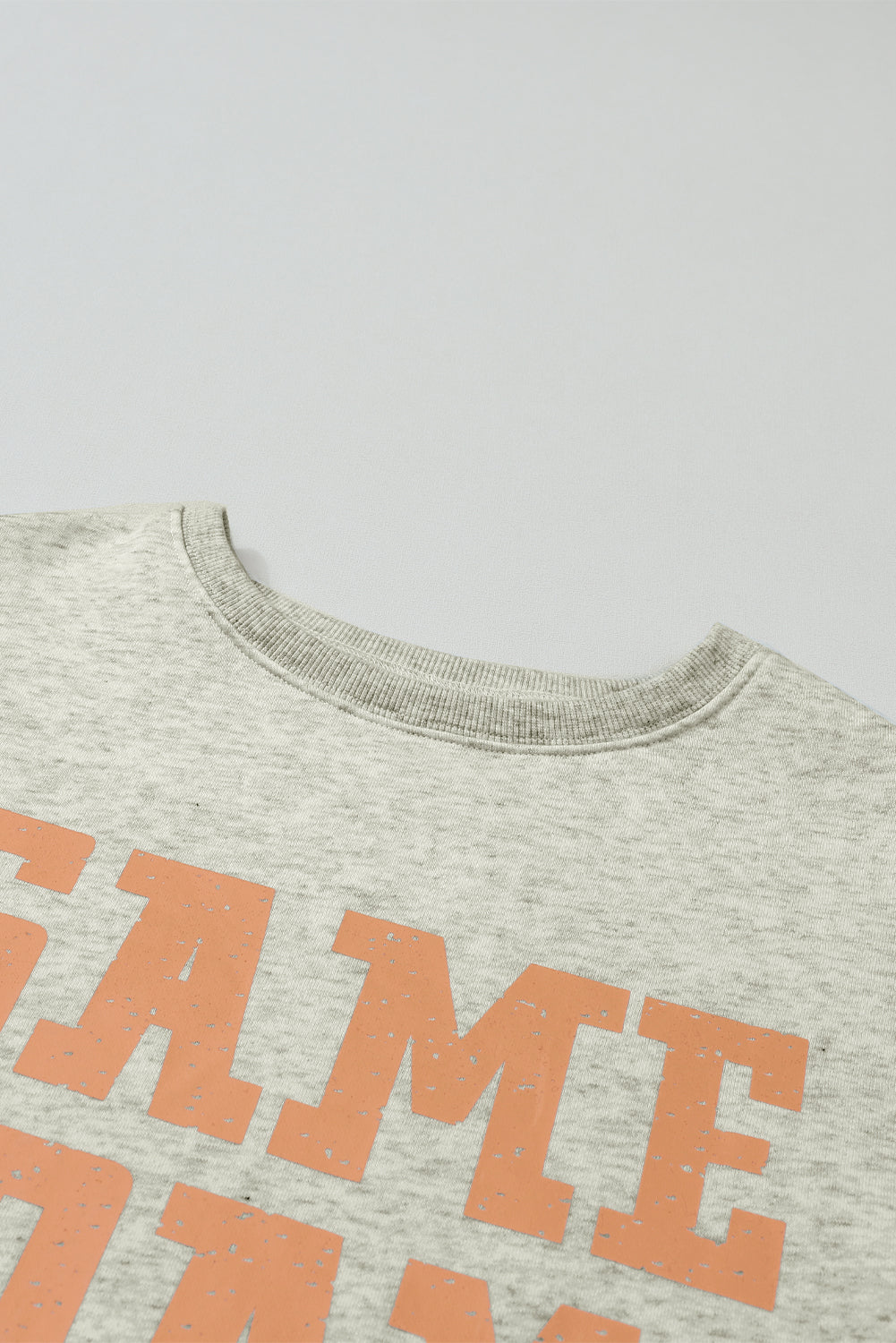 Game Day Graphic Rugby Football Season Sweatshirt