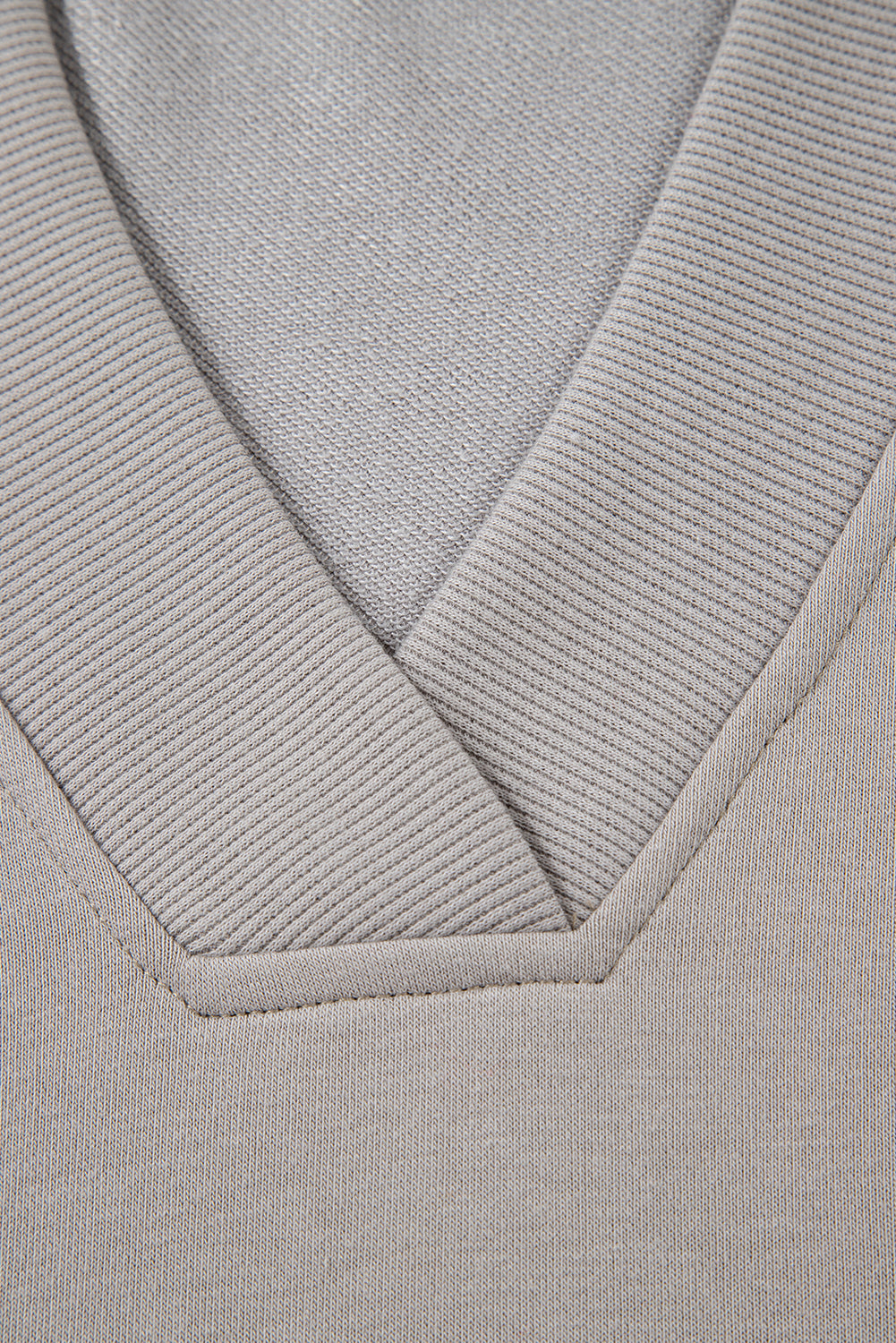 V Neck Sweatshirt