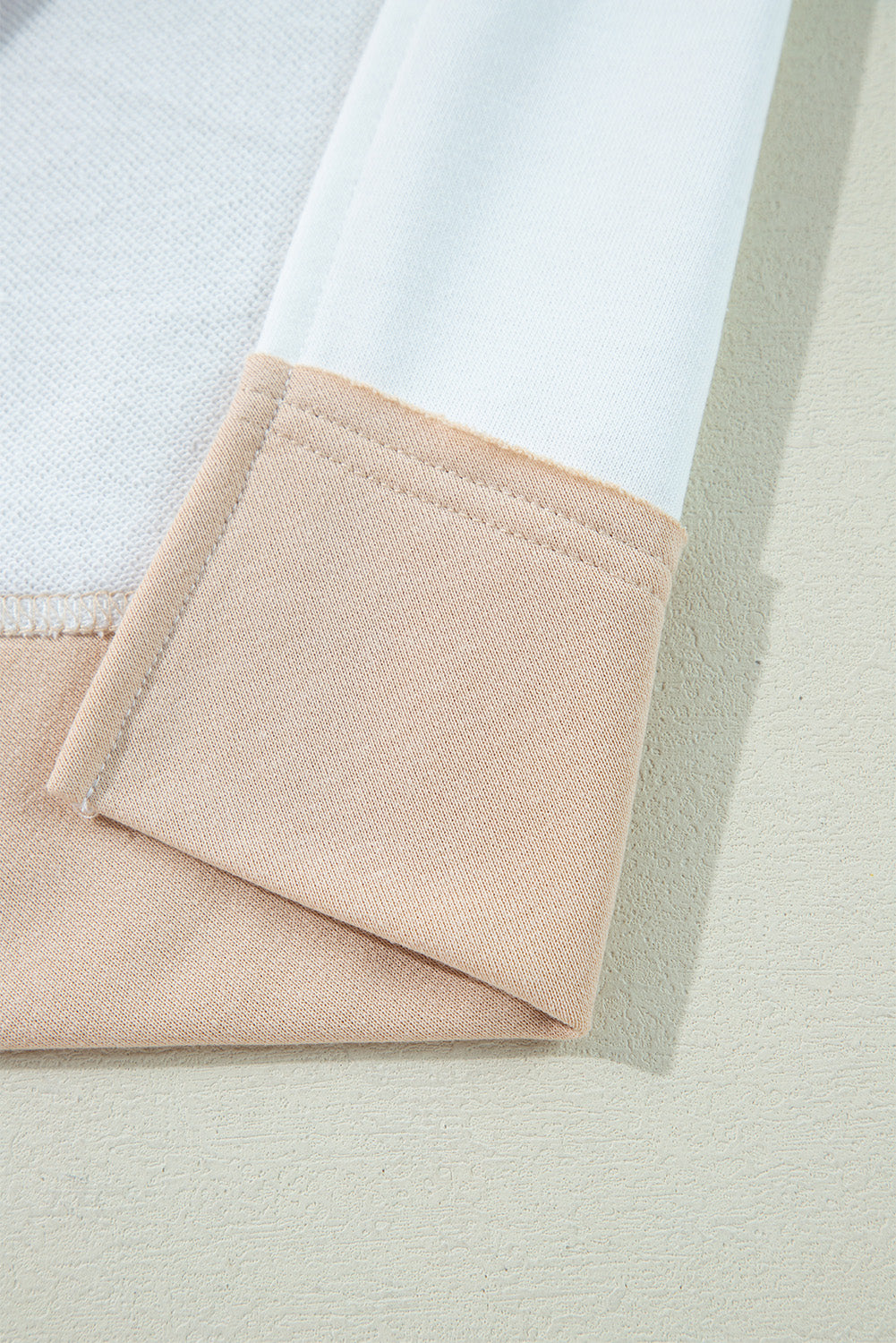 Multicolour Colorblock Patchwork Side Split Tunic T Shirt