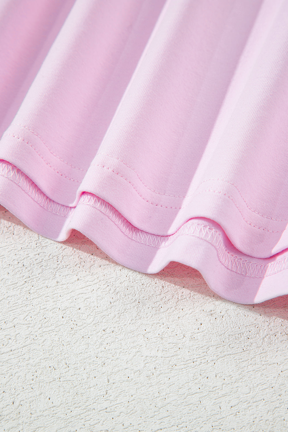 White Flag Bow Graphic Crewneck Tee