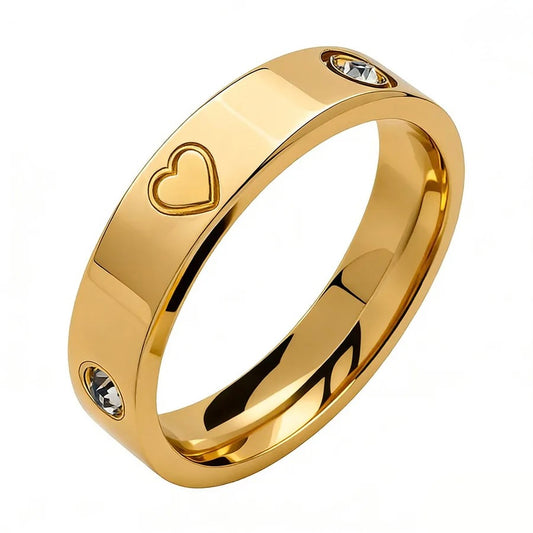 Heart of Gold Ring