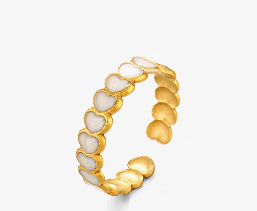 Heart Wave Ring