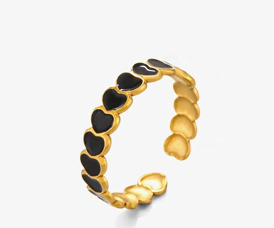 Heart Wave Ring