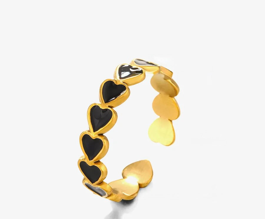 Heart Wave Ring