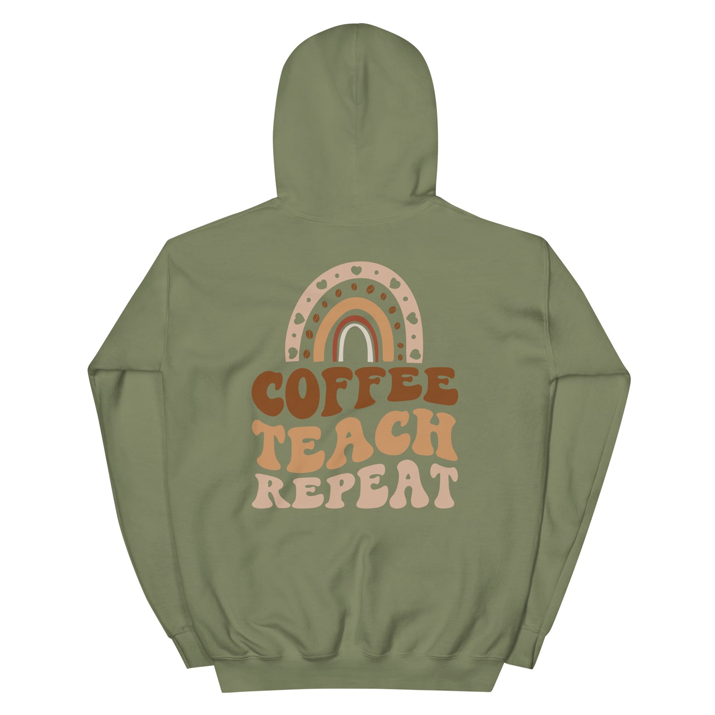 Hoodie | Coffee Teach Repeat