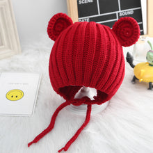 Load image into Gallery viewer, Bear Ears Wool Hat
