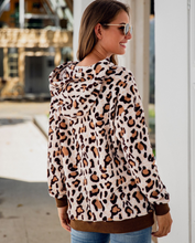 Load image into Gallery viewer, Leopard Print Pocket Hoodie
