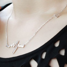 Love Heartbeat Necklace