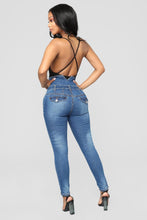 Load image into Gallery viewer, Ripped High Waist Skinny Pencil Jeans
