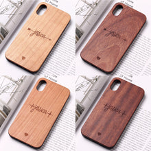 Load image into Gallery viewer, Compatible with Apple , Solid wooden phone case
