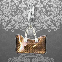 Load image into Gallery viewer, Brown Tote Pendant Charm
