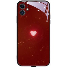 Load image into Gallery viewer, Love Luminous Glass Phone Case
