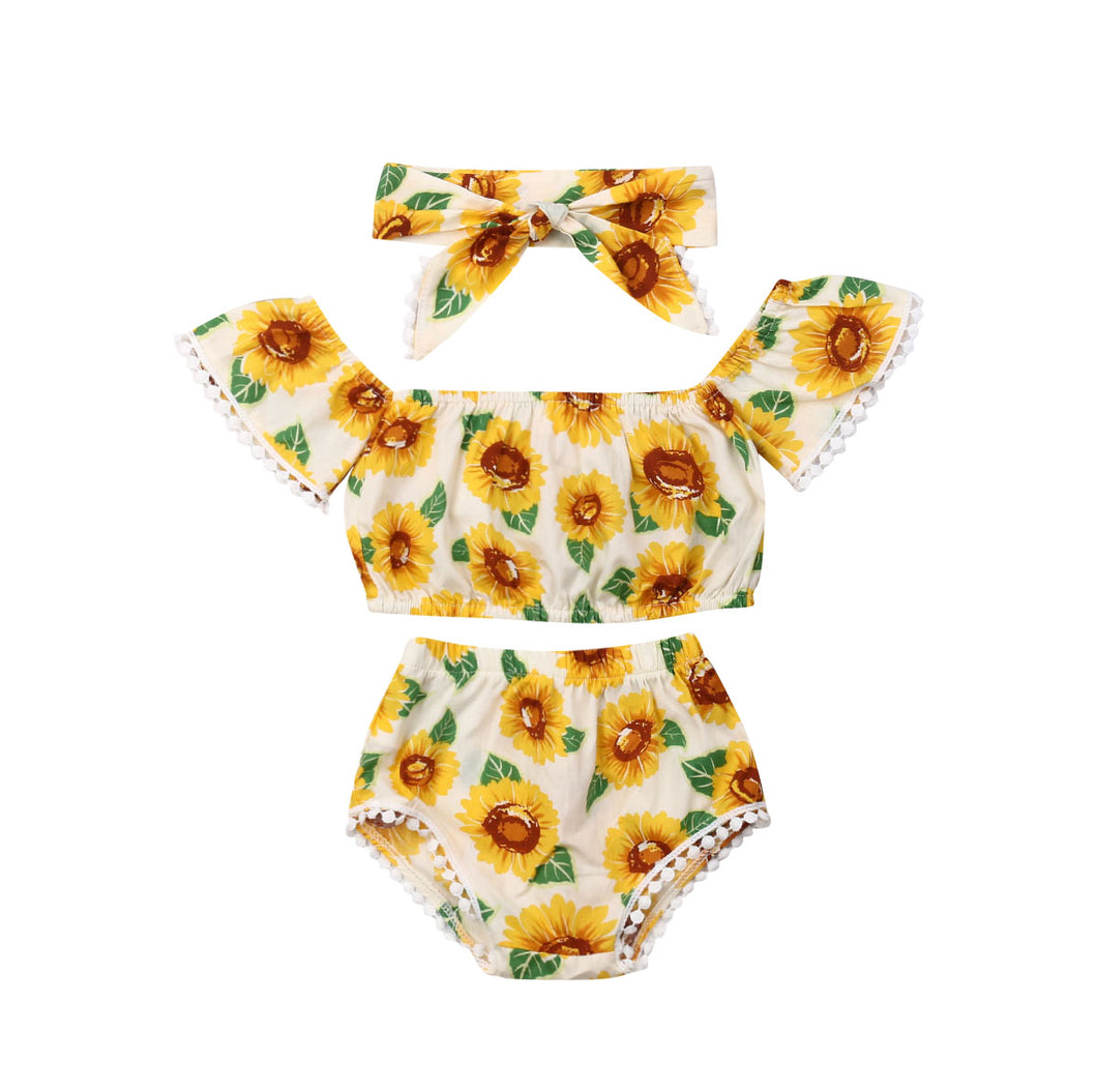 Sunflower Outfit Set