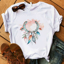 Load image into Gallery viewer, American Flower Dream Catcher T-Shirt

