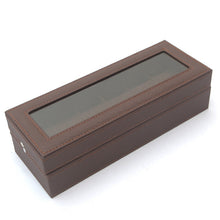 Load image into Gallery viewer, Leather Storage Watch Box
