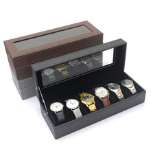 Load image into Gallery viewer, Leather Storage Watch Box
