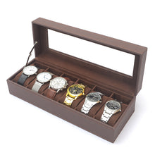 Load image into Gallery viewer, Leather Storage Watch Box
