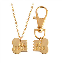 Load image into Gallery viewer, Best Friend Dog Bone Pendant Necklace Set
