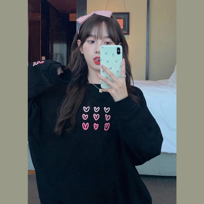 Hearts Crew Sweatshirt