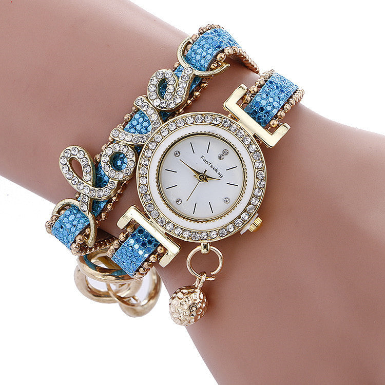 Watch Sequin Bracelet