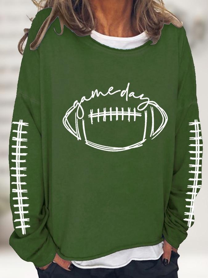 Football Gameday Oversized Sweatshirt