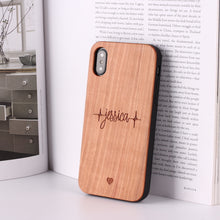 Load image into Gallery viewer, Compatible with Apple , Solid wooden phone case
