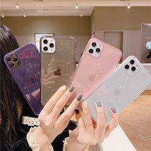 Load image into Gallery viewer, Compatible with Apple, Transparent Glitter Soft Case For iPhone
