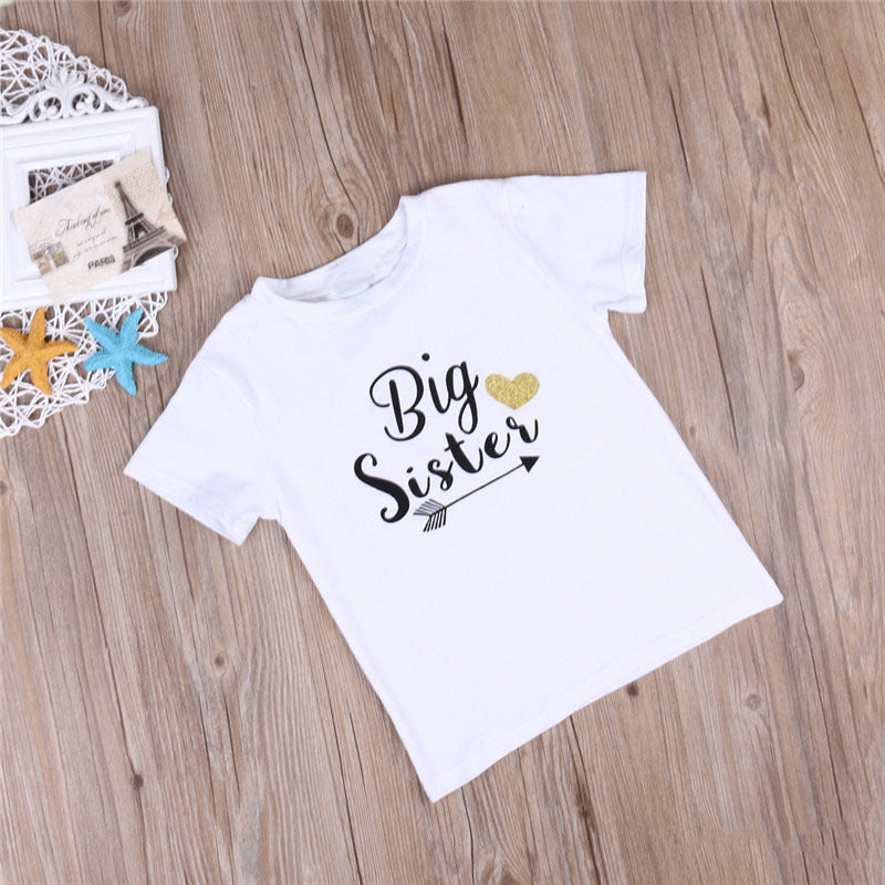 Printed Sister & Brother Short Sleeve Shirt