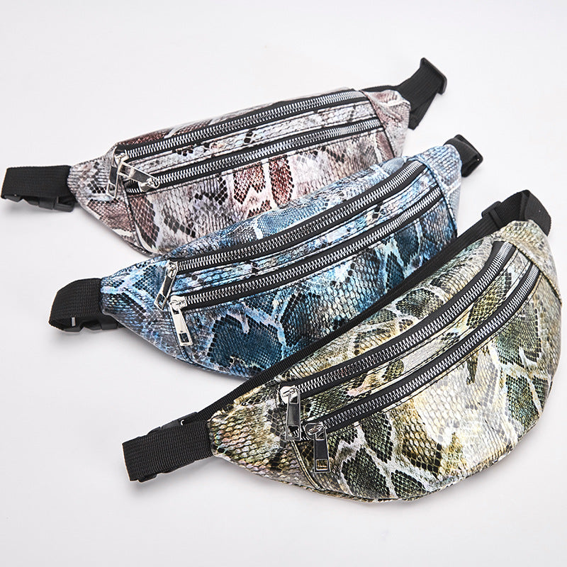 Snake Print Bumbag