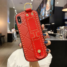 Load image into Gallery viewer, Leather Stud Phone Case
