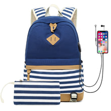 Load image into Gallery viewer, Fashion Canvas Backpack
