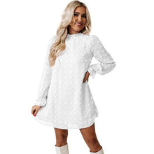 Load image into Gallery viewer, Babydoll Lace Long Sleeve Dress
