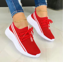 Load image into Gallery viewer, Stripe Sneakers For Women Sports Shoes
