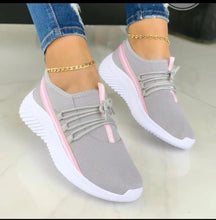 Load image into Gallery viewer, Stripe Sneakers For Women Sports Shoes
