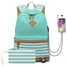 Load image into Gallery viewer, Fashion Canvas Backpack
