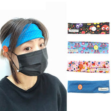 Load image into Gallery viewer, Button Mask Headband
