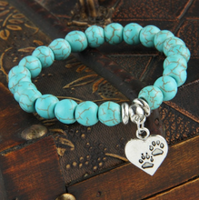 Load image into Gallery viewer, Beaded Turquoise Bracelet
