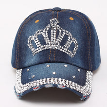 Load image into Gallery viewer, Crown Diamond Hat
