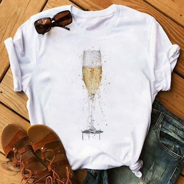 Wine Glass T-Shirt