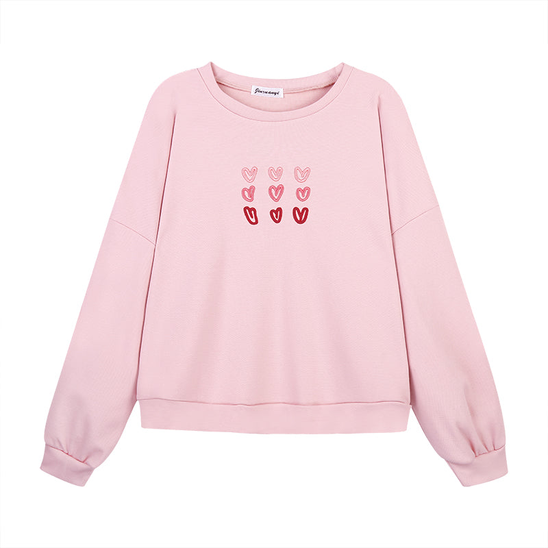 Hearts Crew Sweatshirt