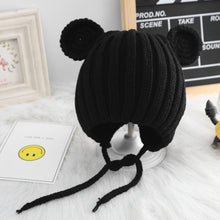 Load image into Gallery viewer, Bear Ears Wool Hat
