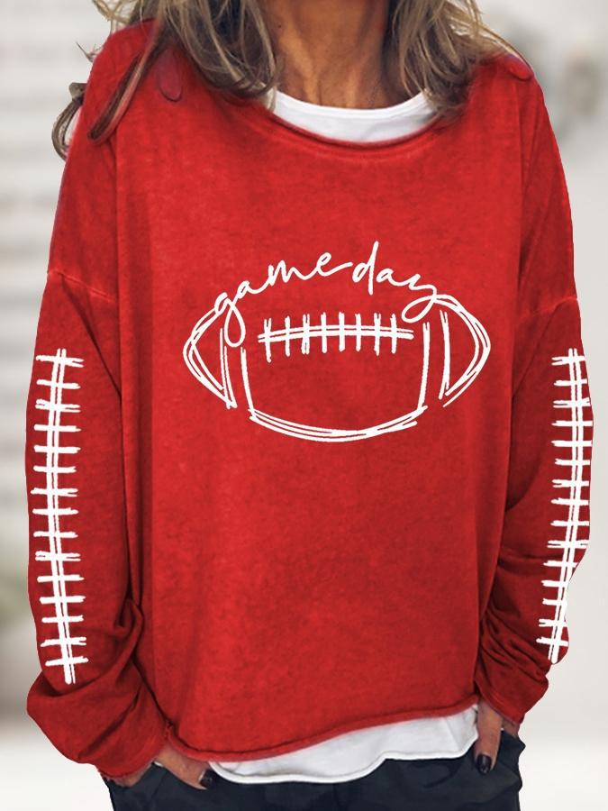 Football Gameday Oversized Sweatshirt